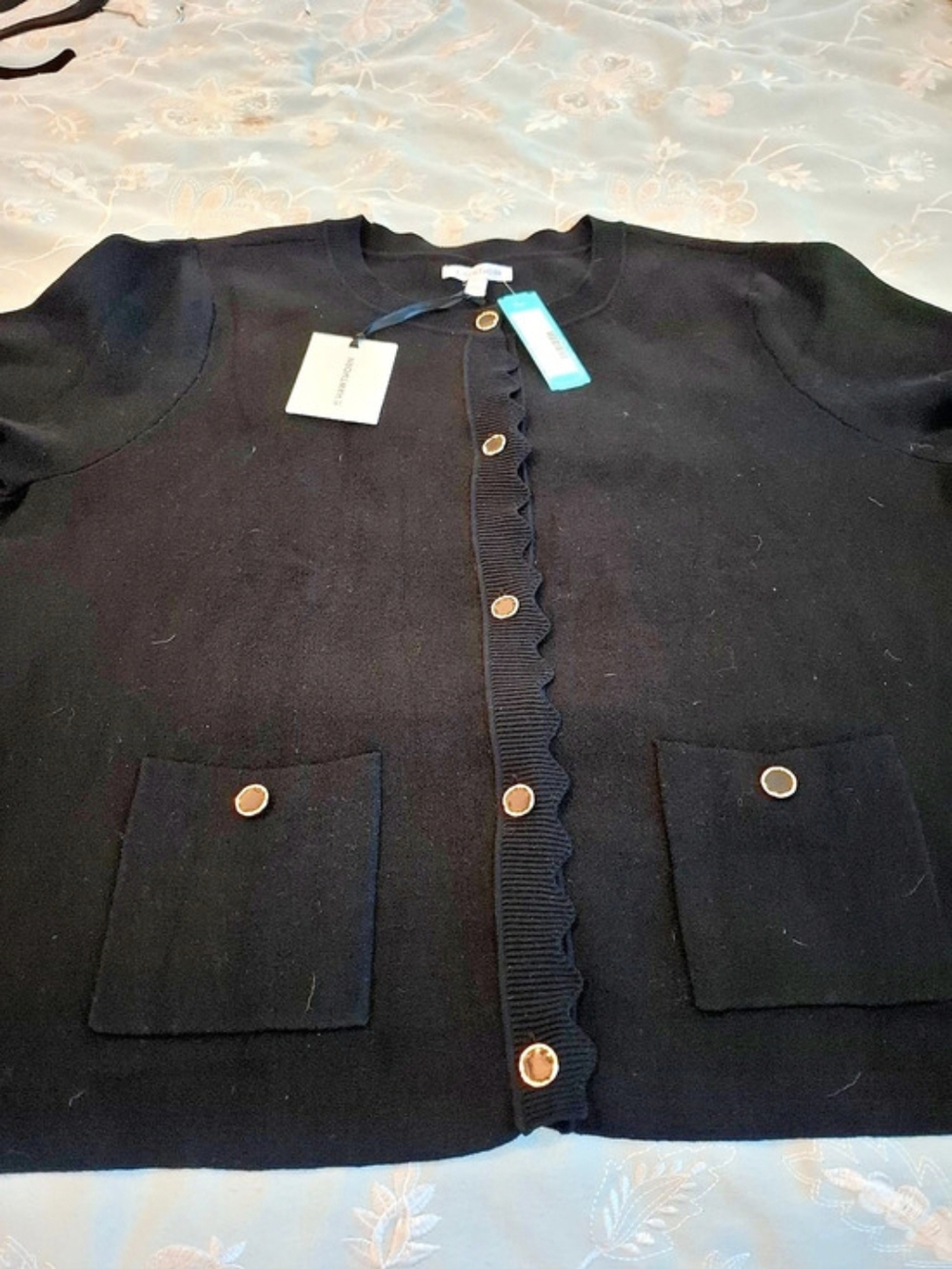 41 Hawthorn Cardigan Black 3X NWT
